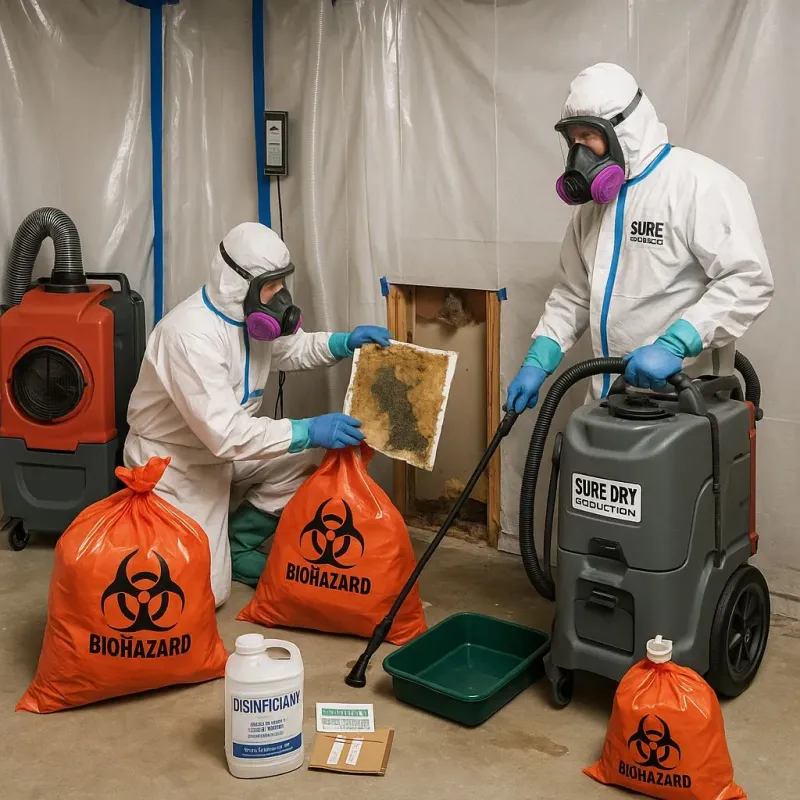 Contaminated Water Handling Protocols process in Girard, PA