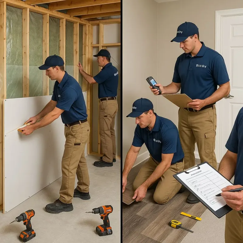 Repairs and Reconstruction process in Girard, PA
