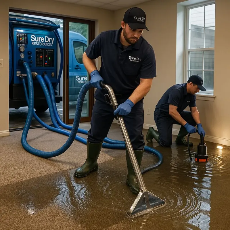 Water Extraction and Removal process in Girard, PA